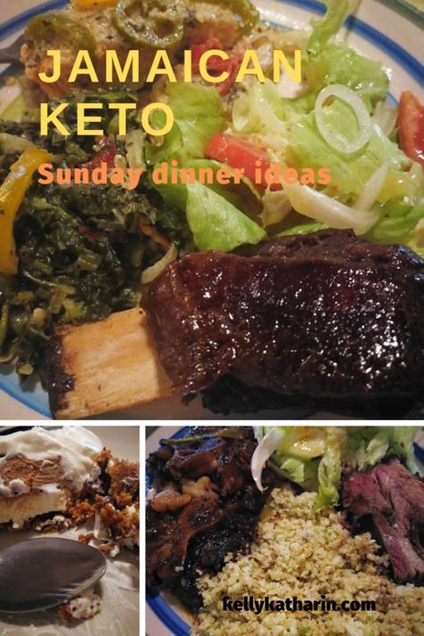 Low Carb Jamaican Recipes, Keto Jamaican Recipes, Keto Oxtail Recipes, Keto Soul Food Recipes, Keto Sunday Dinner, Keto Sunday Dinner Ideas, Jamaican Sunday Dinner Ideas, Jamaican Dinner, Dinner Ideas Keto