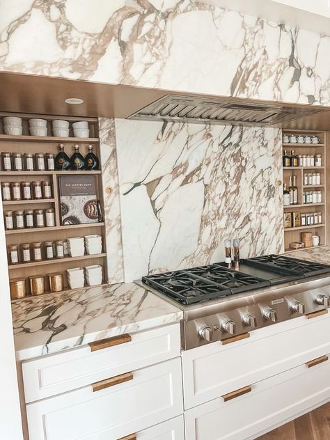 FAQ: Home Edition | Cella Jane Kitchen With Marble, Cella Jane, Kitchen Hardware, Kitchen Inspiration Design, Counter Tops, Ideas Kitchen, Dream Kitchen, Kitchen Renovation, A Kitchen