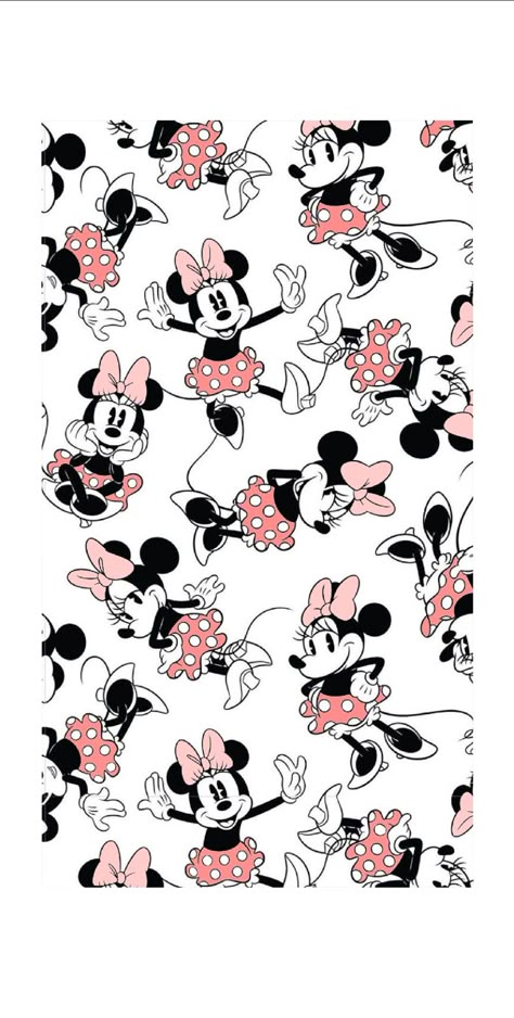 Mini Mouse Wallper, Minnie Mouse Aesthetic, Pata Daisy, Mickey Mouse Art, Disney Iphone, Minnie Party, Cartoon Wallpaper Iphone, Wallpaper Iphone Disney, Pinturas Disney