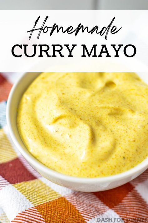 Curry Mayonnaise Recipe, Sauce For Sweet Potato Fries, Family Appetizers, Curry Dipping Sauce, Mango Curry Sauce, Easy Curry Sauce, Curry Aioli, Yellow Curry Sauce, Currywurst Recipe