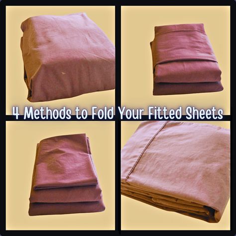 Messy Bedsheet, How To Fold Sheets, Fold Sheets, Folding Fitted Sheets, Organizing Linens, Clean Bed, Colour Full, Linen Cupboard, Linen Closet Organization