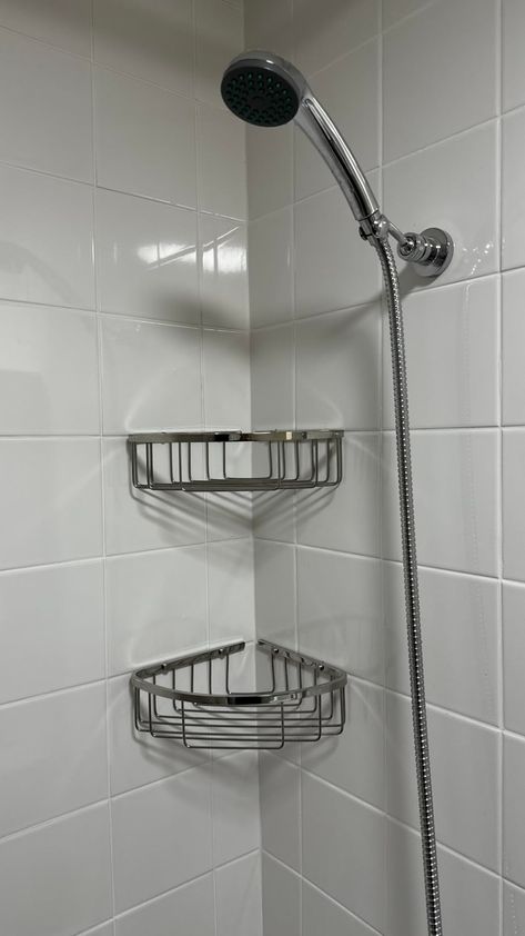 SAYAYO 2 Pack Corner Shower Caddy Shower Organiser SUS304 Stainless Steel Shower Basket Chromed Shower Storage Corner Shower Shelf Wall Mounted for Bathroom Kitchen, EGLY1002S-DC-C : Amazon.co.uk: Home & Kitchen Corner Shower Shelf, Storage Corner, Corner Shower Caddy, Shower Shelf, Shower Storage, Shower Organization, Shower Basket, Steel Bathroom, Bathroom Safety