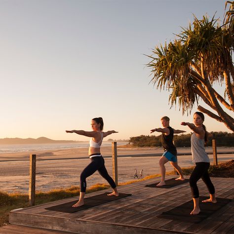 Byron Bay Luxury Resort Top 5 Things to do in Byron Bay in January Beachfront Accommodation Yoga Shoot, Morning Yoga Flow, Lagoon Pool, Italian Favorites, Luxury Travel Destinations, Resort Pools, Surf School, Luxury Accommodation, Beach Walk