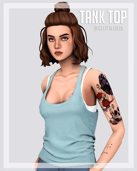 Voltron Sims 4 Cc, Ts4 Cc Tank Top, Sims 4 Cc Maxis Match Womens Clothes, Sims 4 Tank Top Maxis Match, Sims 4 Goggles Cc, Sims 4 Masc Female Cc, Sims 4 Cc Lesbian Clothes, Sims 4 Cc Tops Female Maxis Match, Sims 4 Masc Lesbian Cc