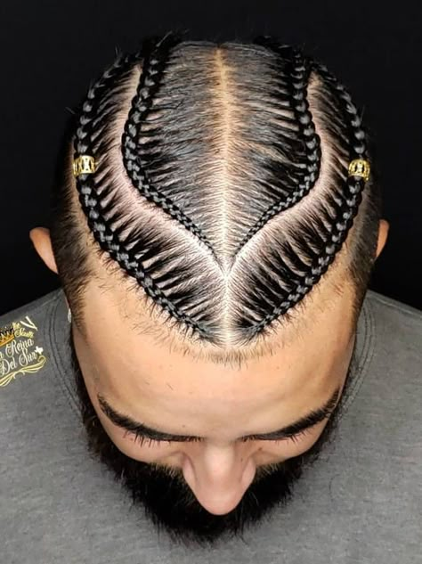 Simple Braid Designs For Men, Mens 2 Braids Hairstyles, Braid Styles For Men With Fade, Mens Cornrows Design Black Men, Braid Designs For Men, Braids With Fade, Hair Braid Designs, Braided Dreadlocks, Braid Styles For Men