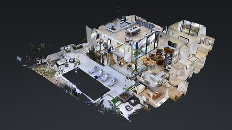 Matterport 3D Showcase Kendall Jenner House Floor Plan, Kendall Jenner House Layout, Matterport Hollywood Hills, Beverly Hills Matterport, Matterport Los Angeles, Chef Equipment, Kendall Jenner House, Kourtney Kardashian House, Matterport House