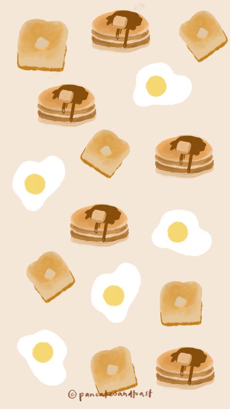 Breakfast Background, Breakfast Wallpaper, Wallpaper Education, Eggs Toast, Plate Painting, Food Patterns, Food Wallpaper, Wallpaper Photos, Iphone Wallpaper Photos