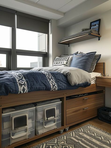 Ready to upgrade your guy dorm rooms? Our 19 stylish ideas will inspire you to create the ultimate living space. From guy dorm room decorations to minimalist designs, we cover all the essentials. Learn how to incorporate guy dorm room wall decor, storage solutions, and posters to make your room uniquely yours. Explore our guy dorm room ideas for colleges and transform your dorm into a stylish and functional retreat with our dorm room decor ideas for guys. College Dorm For Guys, Guy Dorm Room Ideas, Room Decor Ideas For Guys, Dorm Room Designs For Guys, Guy Dorm Room, Mens Dorm Room Ideas, Boy Dorm Room Ideas, Boys Dorm Room Ideas, Cool Dorm Room Ideas