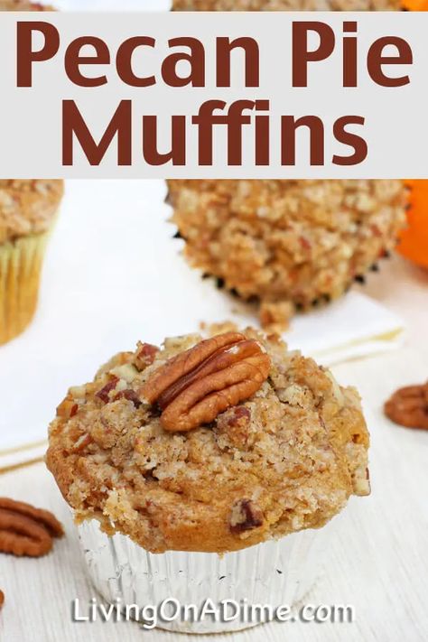 Pecan Pie Muffins Recipe, Sugar Free Pecan Pie, Homemade Muffins Recipe, Sugar Free Muffins, Basic Muffin Recipe, Sugar Free Desserts Easy, Pecan Pie Muffins, Homemade Pecan Pie, Muffins Blueberry