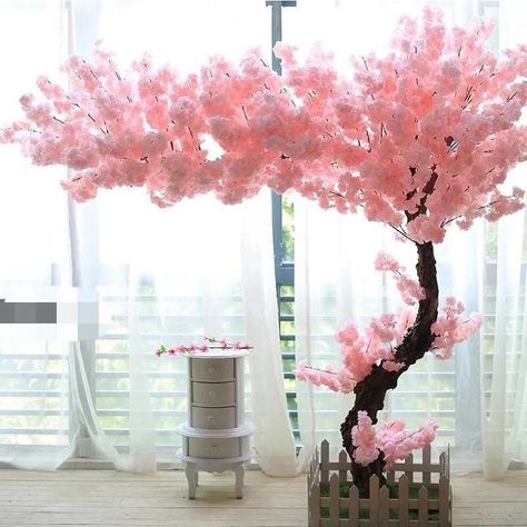 Peach Blossom Tree, Artificial Cherry Blossom Tree, Cherry Blossom Branch, Sakura Tree, White Cherries, Japanese Cherry Blossom, Cherry Blossom Tree, Flower Branch, Peach Blossoms