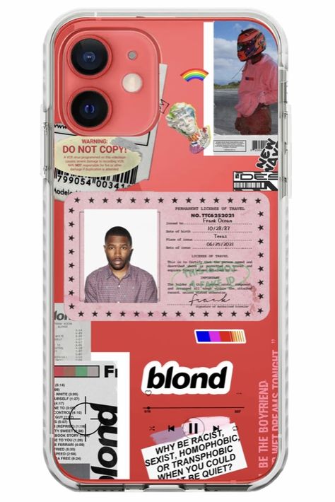 Frank Ocean Gift Ideas, Frank Ocean Phone Case, Transparent Case Ideas, Transparent Phone Case Ideas, Frank Ocean Sticker, Ocean Elements, Surfer Girl Aesthetic, Ocean Stickers, Pay Check