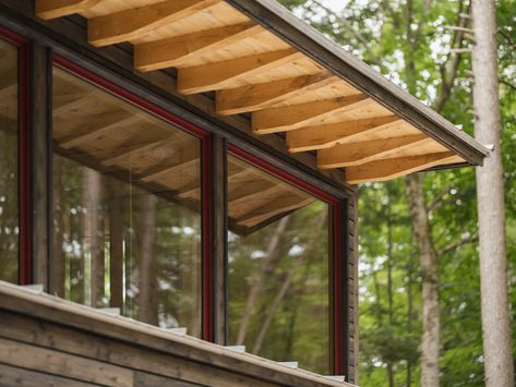 Backyard Tiny House, Window Seat Nook, House In Maine, Cabin Style Home, Eastern White Cedar, Modern Exteriors, Dunes House, Clad Home, Cedar Cladding