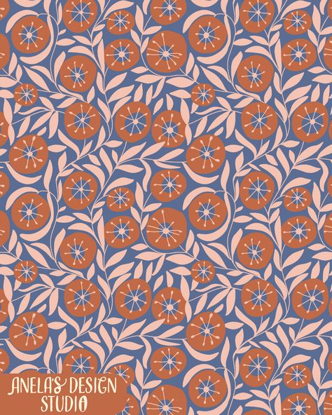 simple floral pattern inspired by Mid Century florals in different colorways from bright pinks to moody browns and greyish blues. #floraldesign #floralpattern #surfacepattern #surfacepatterndesign #surfacepatterndesigner #artlicensing #artlicensingdesign Simple Floral Pattern, Greyish Blue, Art Licensing, Surface Pattern Design, Surface Pattern, Bright Pink, Designer Wallpaper, Floral Pattern, Design Studio