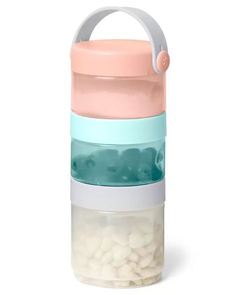 Formula To Food Containers | carters.com Baby Formula Containers, Formula Containers, Baby Food Storage, Baby Puree, Baby Snacks, Teal Coral, Snack Containers, Snack Cups, Skip Hop