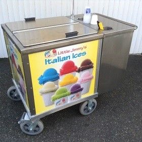 Italian Ice – Little Jimmy's Italian Ices Concession Trailer, Mobile Business, Italian Ice, Start Your Own Business, Vending Machines, Ice Machine, Food Trucks, Vending Machine, Starting Your Own Business