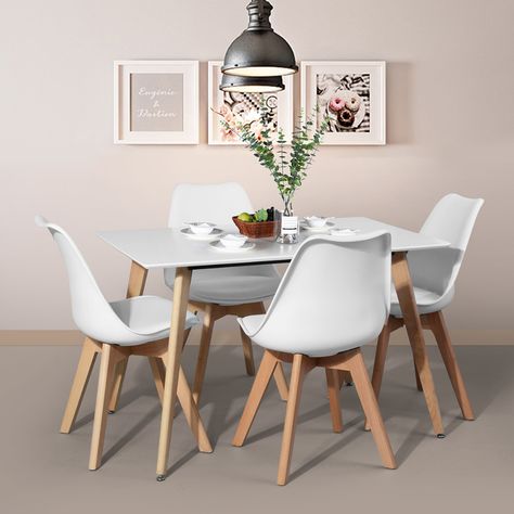 Wood Table Bases, White Dining Table, Metal Dining Table, Kitchen Dining Sets, 5 Piece Dining Set, Site Visit, Solid Wood Table, Solid Wood Dining Table, Modern Dining Table