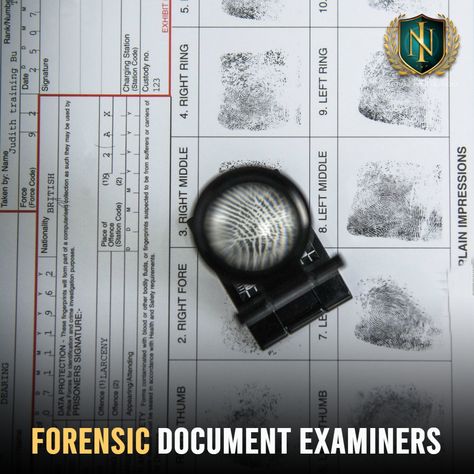 Examining the known and the unknown is a big part of forensic document examination. Forensic document examiners use a variety of forensic techniques to answer questions about a document. This involves many scientific methods and practices to determine the origin or creator of the material in question. Checking handwriting or other documents for their authenticity is vital for legal cases, both criminal and civil. Forensic Documents, Medical Examiner, Private Detective, Forensic Science, Child Custody, Private Investigator, Scientific Method, Forensic, Risk Management