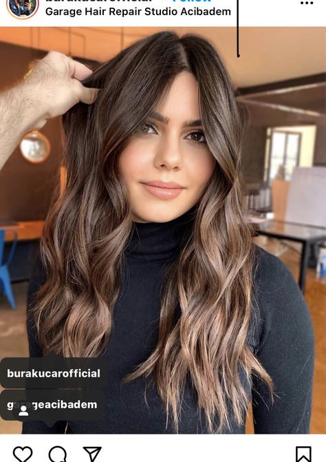 Light Brown Ends On Dark Hair, Victoria Beckham Hair Color, Brown Eyes Hair Color Ideas, Hazel Eyes Hair Color, Victoria Beckham Hair, Hair Color For Brown Eyes, Dark Brown Hair Balayage, Brown Hair Trends, Brown Hair Color Shades