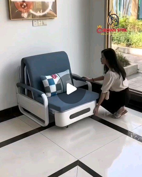 424K views · 9.7K likes | crown steel fabrication on Instagram: "Two foldable chair bed 🔥🔥😱😱✨✨ ✨ A foldable bed is a space-saving solution that can be easily folded and stored when not in use, making it ideal for small living spaces or temporary sleeping arrangements. They come in various designs, including sofa beds, futons, and rollaway beds, providing versatility and convenience.  #foldablebed #mattress #dontwaittosleep #slimmattress #fluffymattress #pillowcovers #matresses #travelmattress #foldablemattress #sleepbetterlivebetter #coiron #memoryfoam #memoryfoampillow #sleepmatter #sleeptime #pillow #onlineshoppin #sleepscience #spapillow #travelbed #spamatters #babyaccessories #newborngifts #discount #ergonomicproducts #babyromper #babyblankets #velcro #babytowel #babystoregebag" Rollaway Beds, Small Living Spaces, Foldable Chair, Foldable Mattress, Foldable Bed, Foldable Chairs, Steel Fabrication, Cat Comics, Folding Beds