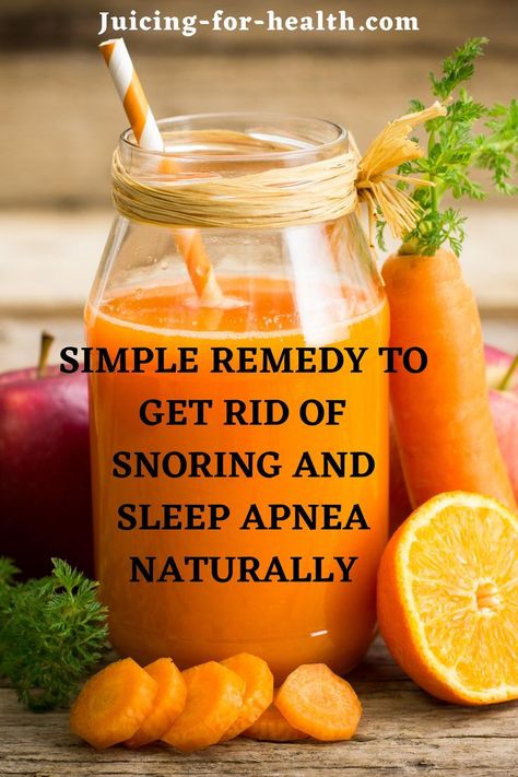 SIMPLE REMEDY TO GET RID OF SNORING AND SLEEP APNEA NATURALLY Juice For Sleeping, Stop Snoring Immediately, Snoring Remedies Woman, Stop Snoring Remedies, Snore Remedies, Home Remedies For Sleep, Remedies For Bronchitis, Remedies For Migraines, Natural Snoring Remedies