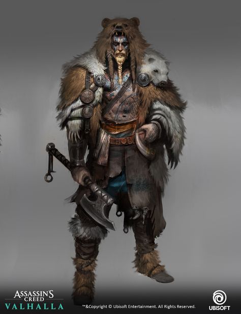 Viking Berserker, Ac Valhalla, Viking Character, Assassin's Creed Valhalla, Nordland, 다크 판타지, Viking Art, Viking Warrior, Assassin’s Creed