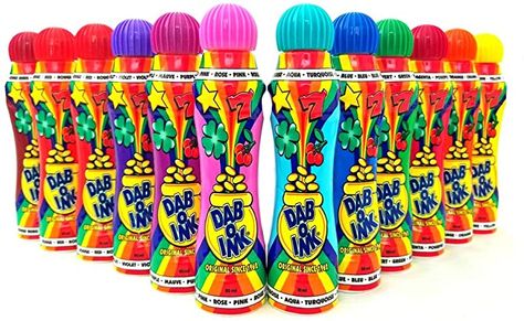 Bingo Dauber, Paper Games, Bingo Games, Preschool Worksheets, Bingo, Board Games, Wind Sock, Toys Games, Markers