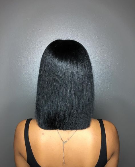 African American Bob Hairstyles African American Bobs Hairstyles, Hair Glam, Straight Bob Hairstyles, Womens Hair, Sisterlocks, Long Bob Hairstyles, Hair Crush, African American Hairstyles, Relaxed Hair