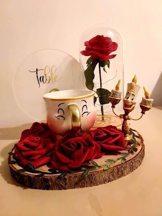 Beauty And The Beast Quince, Disney Centerpieces, Disney Themed Wedding, Beauty And The Beast Wedding Theme, Beauty And Beast Birthday, Beauty And Beast Wedding, Beauty And The Beast Theme, Disney Bridal Showers, Quince Decorations