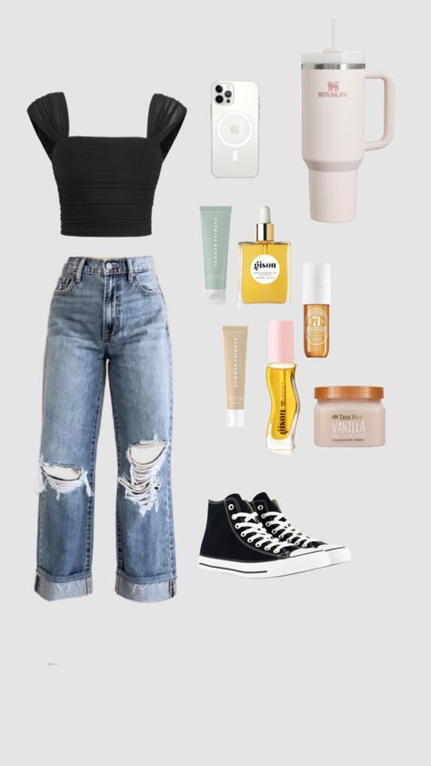 #school Everyday Outfits Fall, Back To School Outfit Ideas, Freelancer Profile, School Outfit Ideas, Back To School Outfit, Casual Preppy Outfits, Outfit Inspo Casual, Trendy Outfits For Teens, Stylish Jeans