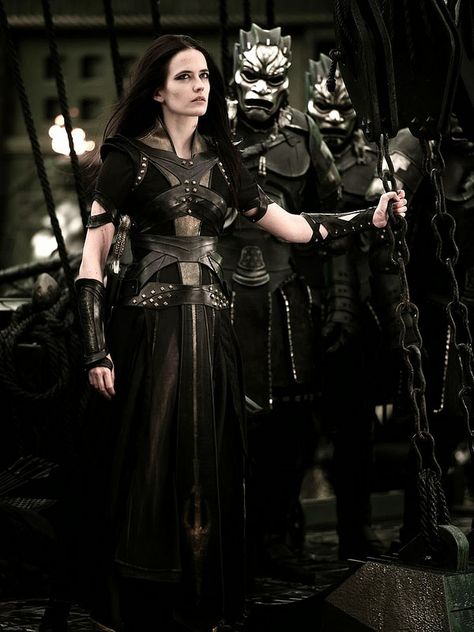 whitaker-malem-movie-artemesia-eva-green-300-rise-of-an-empire-leather-armour-costume-05 | Flickr - Photo Sharing! Eva Green 300, Truk Ford, 300 Rise Of An Empire, Eva Green, French Actress, Movie Costumes, High Fantasy, 판타지 아트, 인물 사진