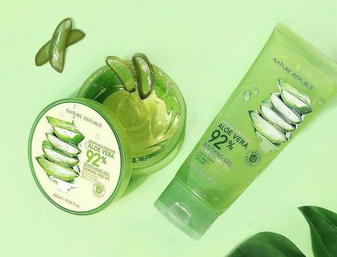 Nature Republic Aloe Vera, Aloe Vera Soothing Gel, Korean Beauty Products, Soothing Gel, Red Patch, Nature Republic, Dry Skin Care, Happy Skin, Aftershave