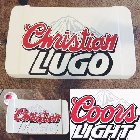 Carolina Cup Cooler #frat #cooler #fratty Coors Light Frat Cooler, Nola Formal, Nola Cooler, Frat Formal, Formal Cooler Ideas, Carolina Cup, Formal Cooler, Cooler Ideas, Frat Coolers