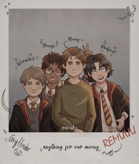 Marauders Polaroids, Marauders Wolfstar, Moony Padfoot, The Marauders, Back In Time, My Eyes, In Time, I Hope You, I Hope