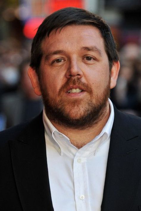 Nick Frost ♈️ Attack The Block, Paige Knight, Chicken Cucumber, Celeb Hairstyles, Sun In Aries, Cornetto Trilogy, Nick Frost, Celeb Quotes, Jack Lowden