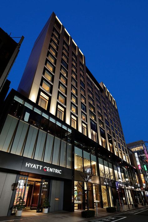 Works : Hyatt Centric Ginza Tokyo — Nacasa & Partners Hyatt Centric, Ginza Tokyo, Museum Displays, Beauty Clinic, Trip Advisor, Tokyo, This Is Us, It Works, Japan