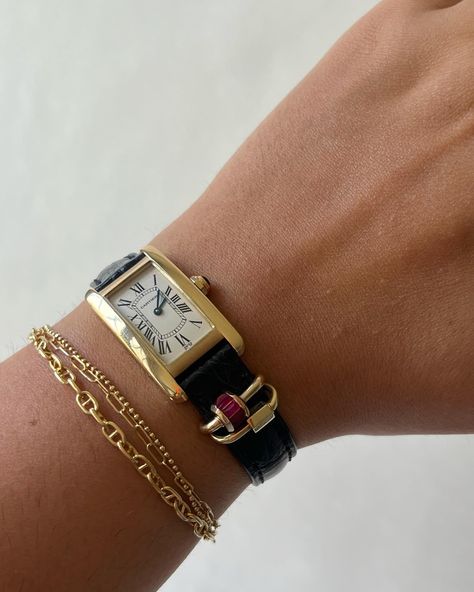 Fashion • Instagram Watch Bracelet Stack, Marla Aaron, Wrist Stack, Pretty Watches, Bohemian Wedding Dress Lace, Wrist Stacks, Hot Jewelry, Cartier Watch, Watch Bracelet