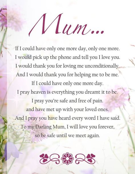 Happy 2nd birthday in heaven. Mum In Heaven, Alzheimers Quotes, Miss You Mum, Mum Poems, Mum Quotes, I Miss My Mom, Remembering Mom, Miss Mom, Mom Poems