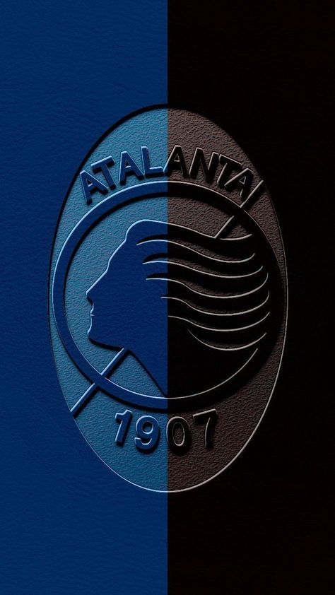 Atalanta Bergamasca Calcio. Atalanta Bc, Italian Football, Football Logos, Love Birthday Quotes, Football Logo, Wallpaper Wall, Football League, Birthday Quotes, Manchester City