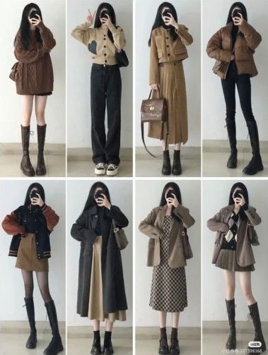 City Core Aesthetic Outfits, Rainy Fall Day Outfit, Fall Rainy Day Outfits, Thrift Manifestation, Dark Academia Outfits, Academia Outfits, Academia Fashion, Anime Inspired Outfits, Fashion Female