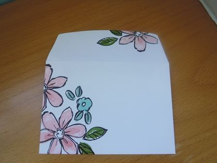 hand decorated envelope to match handmade crd ... gardeninbloom ...Stampin' Envelope Art Ideas, Homemade Envelopes, Snail Mail Art, Fancy Envelopes, Mail Art Envelopes, Snail Mail Pen Pals, Health Care System, Cute Envelopes, How To Make An Envelope