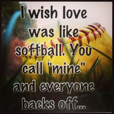 Cute softball quotes! #fortheloveofthegame #southernbritchessoftball Cute Softball Quotes, Fastpitch Softball Quotes, Inspirational Softball Quotes, Funny Softball Quotes, Softball Memes, Sports Quotes Softball, Softball Cheers, Softball Funny, Softball Problems