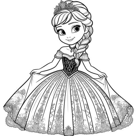 Elsa Eiskönigin Ausmalbilder - 41 brandneue Ausmalbilder How To Draw Elsa, Elsa Drawing, Elsa Anna And Olaf, Fall Leaves Coloring Pages, Anna And Olaf, Elsa Coloring Pages, Frozen Coloring Pages, Welcome Baby Cards, Mermaid Drawings