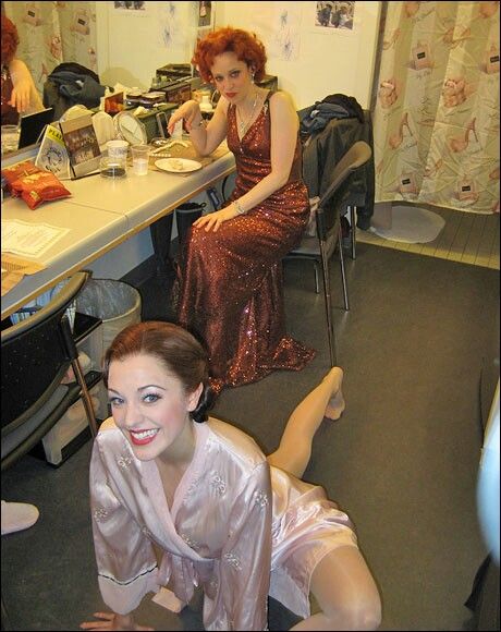 Anything Goes Aesthetic, College Theatre Aesthetic, Theater Aesthetic Backstage, Actress Aesthetic Life Theatre, Old Theatre Stage Aesthetic, Laura Osnes Cinderella, Hadley Fraser, Laura Osnes, Theatre Humor