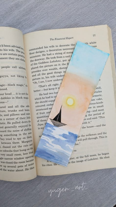 Hand Painted Earrings Wood, Book Mark Ideas, Painted Bookmarks, Bookmarks Ideas, Fashion Design Drawing, Art Of Painting, Watercolor Bookmarks, Hand Painted Earrings, Diy Bookmarks