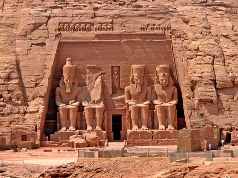 Abu Simbel, Egyptian Temple, Ancient Egyptian, Egypt, Entrance, Temple