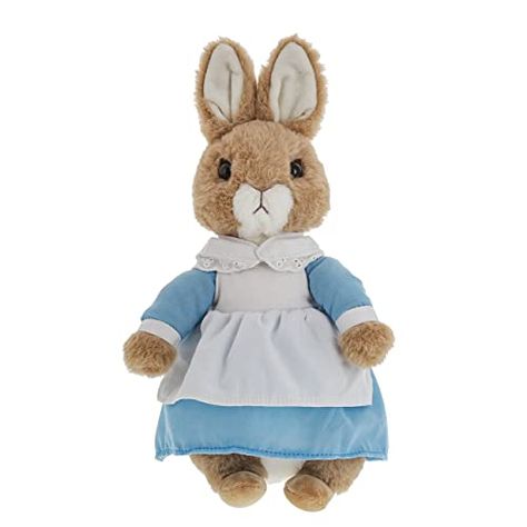 Baby Bunny Toy, White Pinafore, Beatrix Potter Books, Rabbit Soft Toy, Rabbit Collection, Soft Toys, Beatrix Potter, Peter Rabbit, Soft Toy