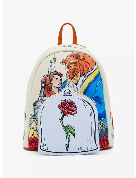 Be a Vision in Yellow with the Beauty and the Beast Dress from Hot Topic - Fashion - Beauty And The Beast Dress, Belle And The Beast, Loungefly Purse, Lilo Et Stitch, Disney Handbags, Loungefly Bag, Disney Bag, Disney Beauty And The Beast, Loungefly Disney