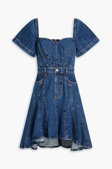 Denim Mini Dress, Denim Mini, Mini Dress