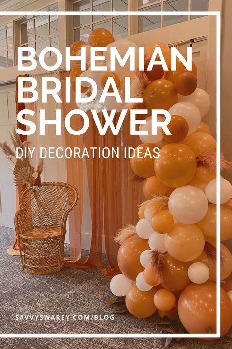 Boho Chic Bridal Shower: Elevate Your Celebration with DIY Décor Boho With Pops Of Color, Bridal Shower Themes Boho Chic, Boho Theme Bridal Shower Decor, Fall Boho Bridal Shower Ideas, Bridal Shower Boho Theme, Bright Boho Bridal Shower Ideas, Wedding Shower Food Table, Minimalist Bridal Shower Ideas, Boho Wedding Shower Ideas