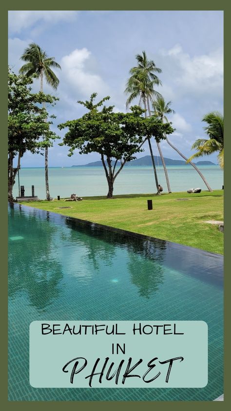 Infinity pool overlooking the ocean in Phuket Phuket Beach, Thailand Destinations, Best Family Resorts, Thailand Itinerary, Stunning Hotels, Family Friendly Resorts, Family Hotel, Fish Market, Family Resorts